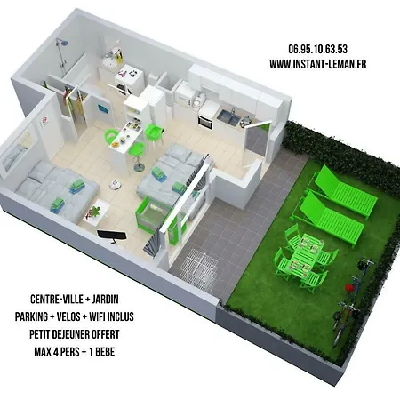 Apartment Instant-leman